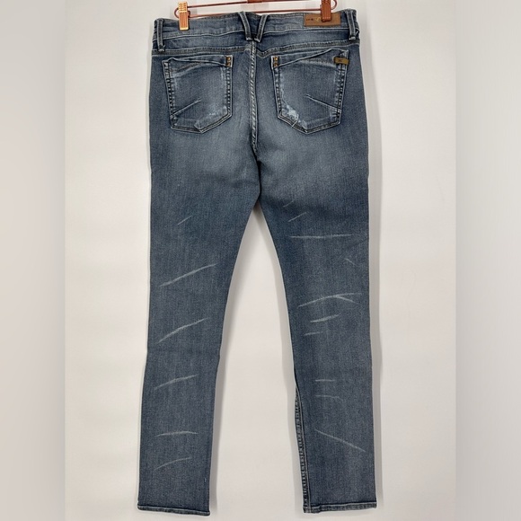 Divine Rights of Denim Distressed Holey Skinny Jeans - Picture 3 of 6